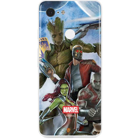 Marvel Guardians of the Galaxy Galactic Mission Google Pixel 3 Skin